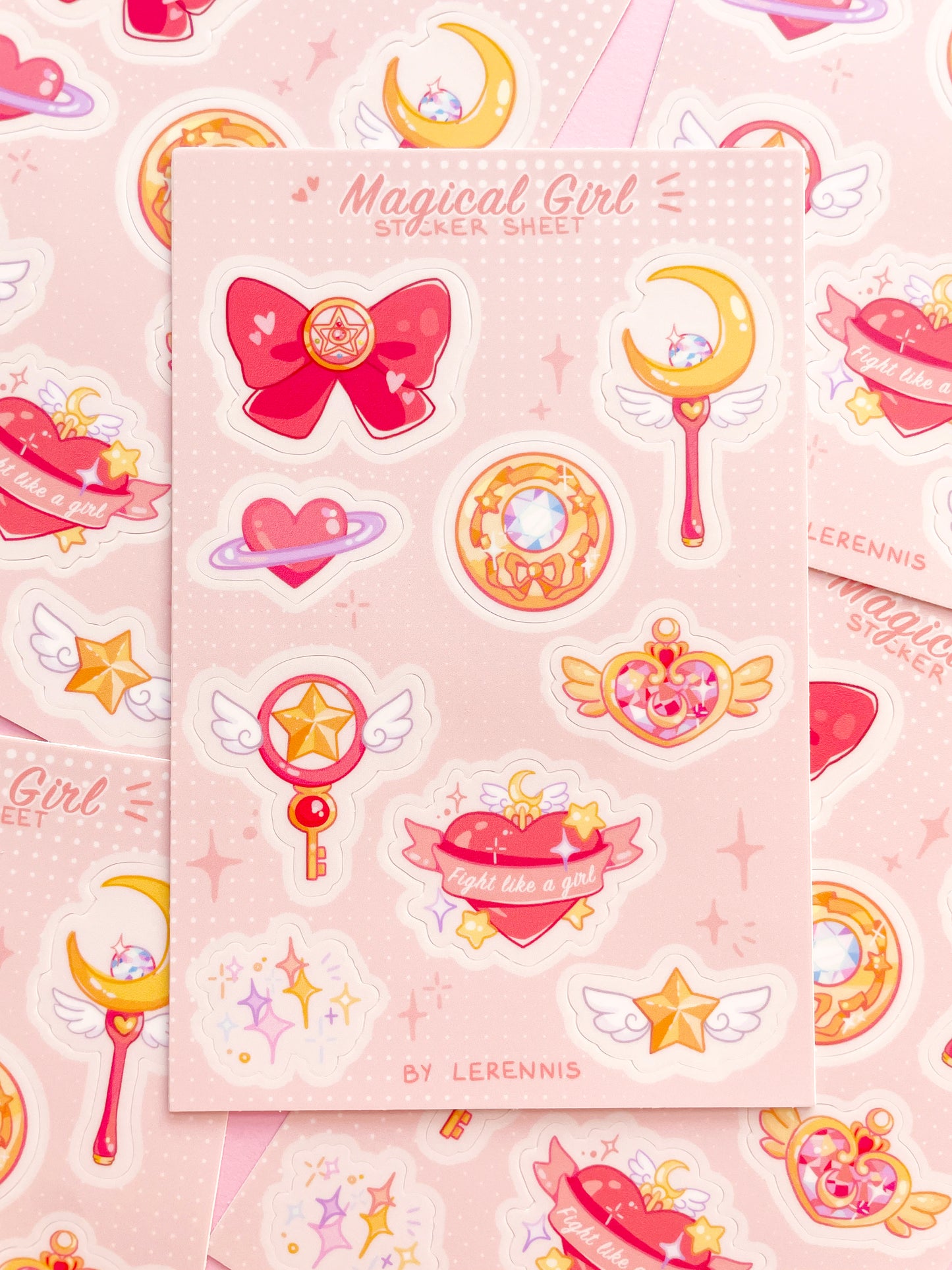 Magical Girl Sticker Sheet