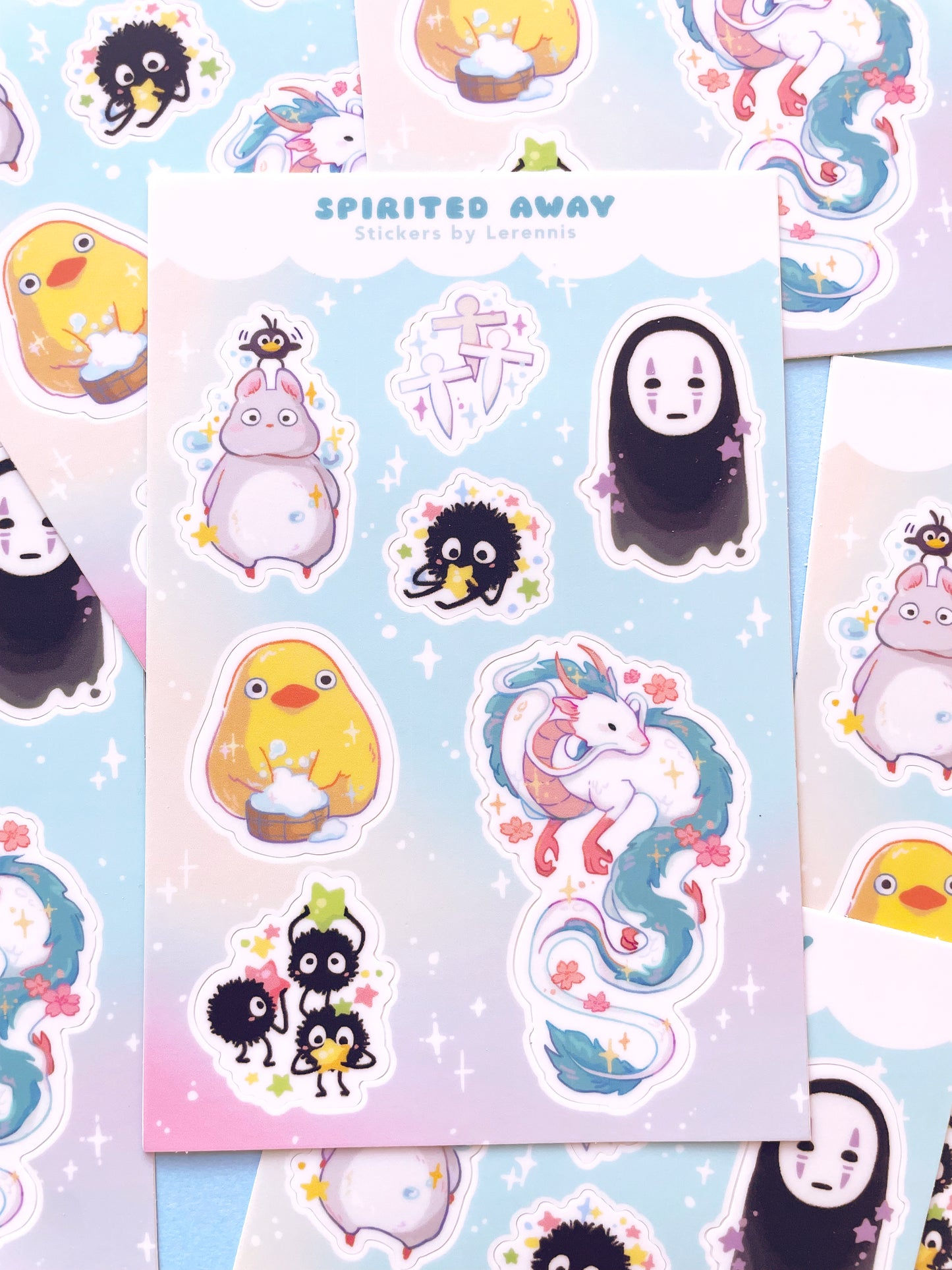 Spirited Away Sticker Sheet