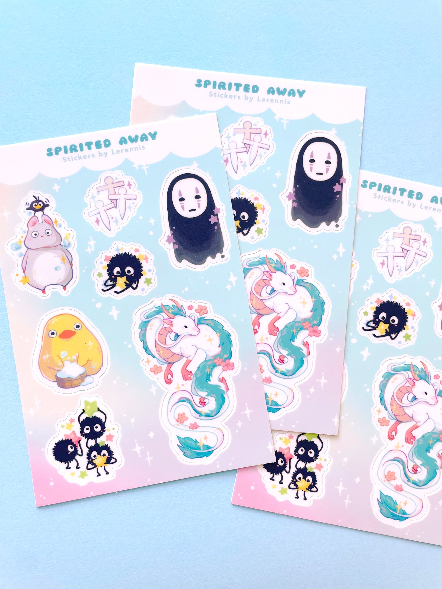 Spirited Away Sticker Sheet