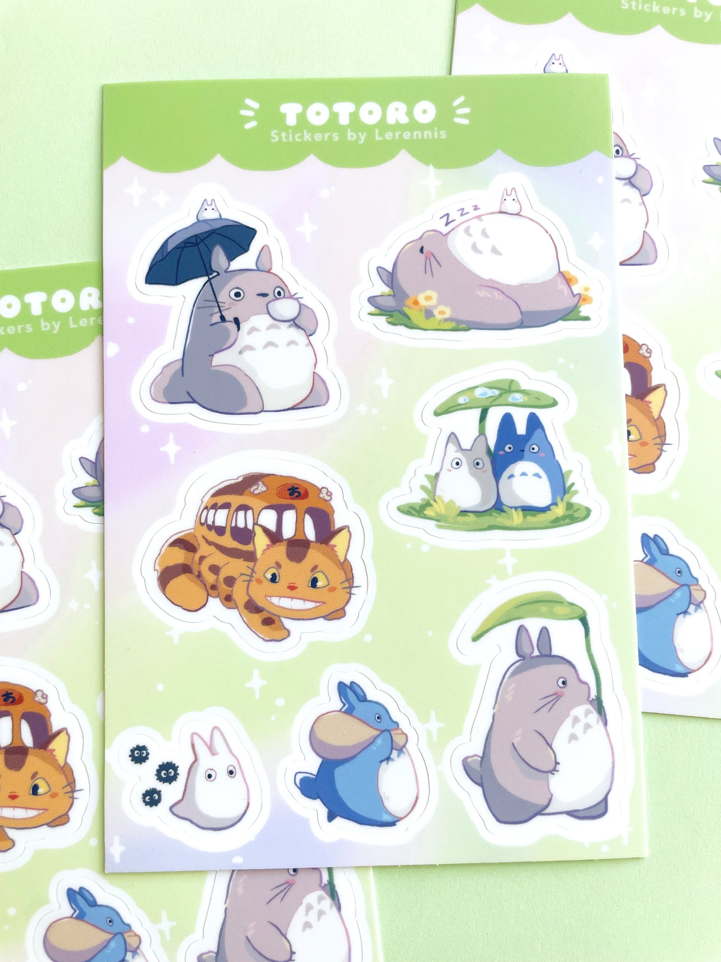 Totoro Sticker Sheet