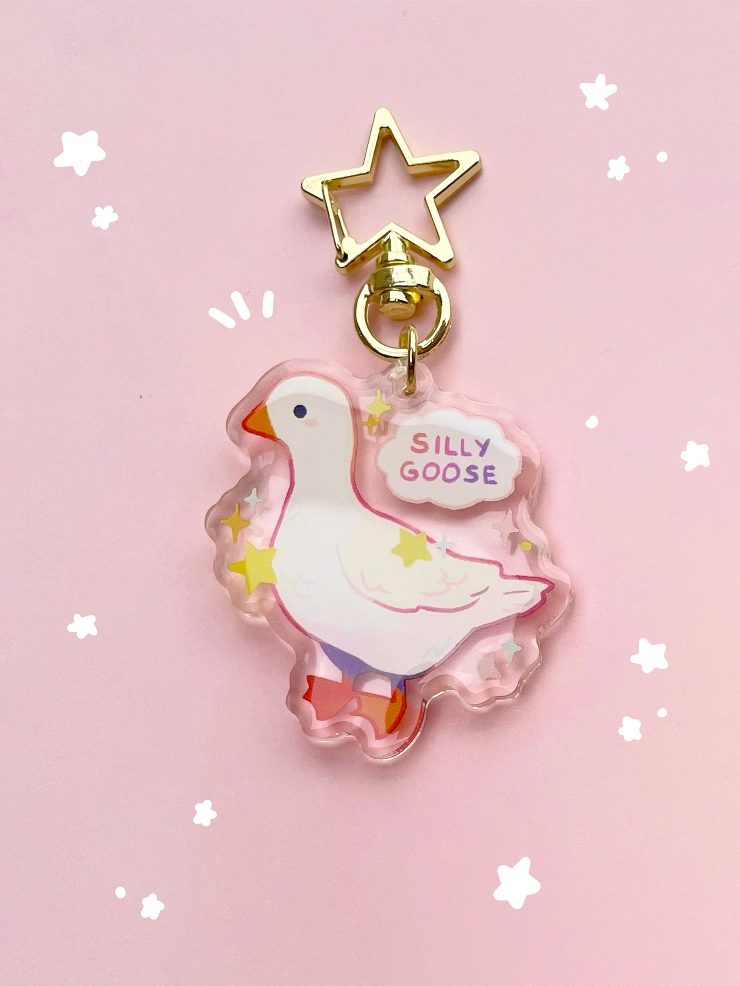 Silly Goose Keychain