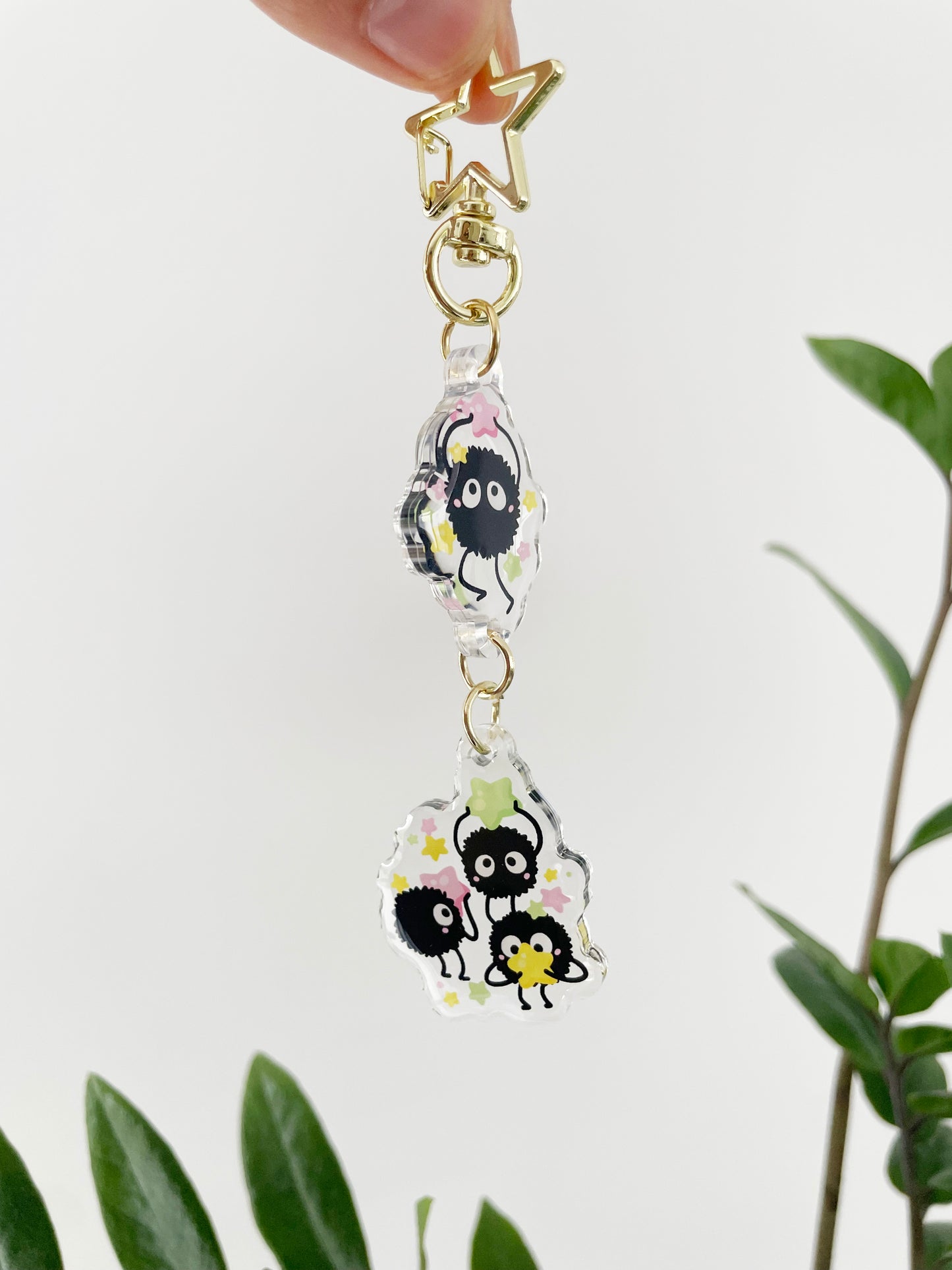 Susuwatari Soot Sprite Keychain