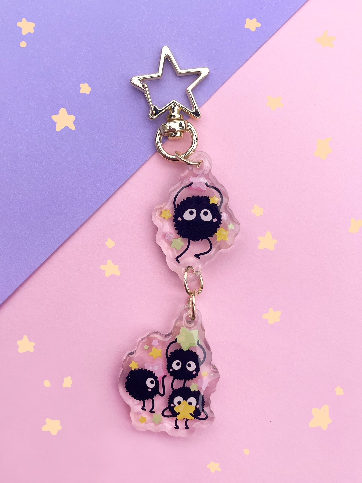 Susuwatari Soot Sprite Keychain