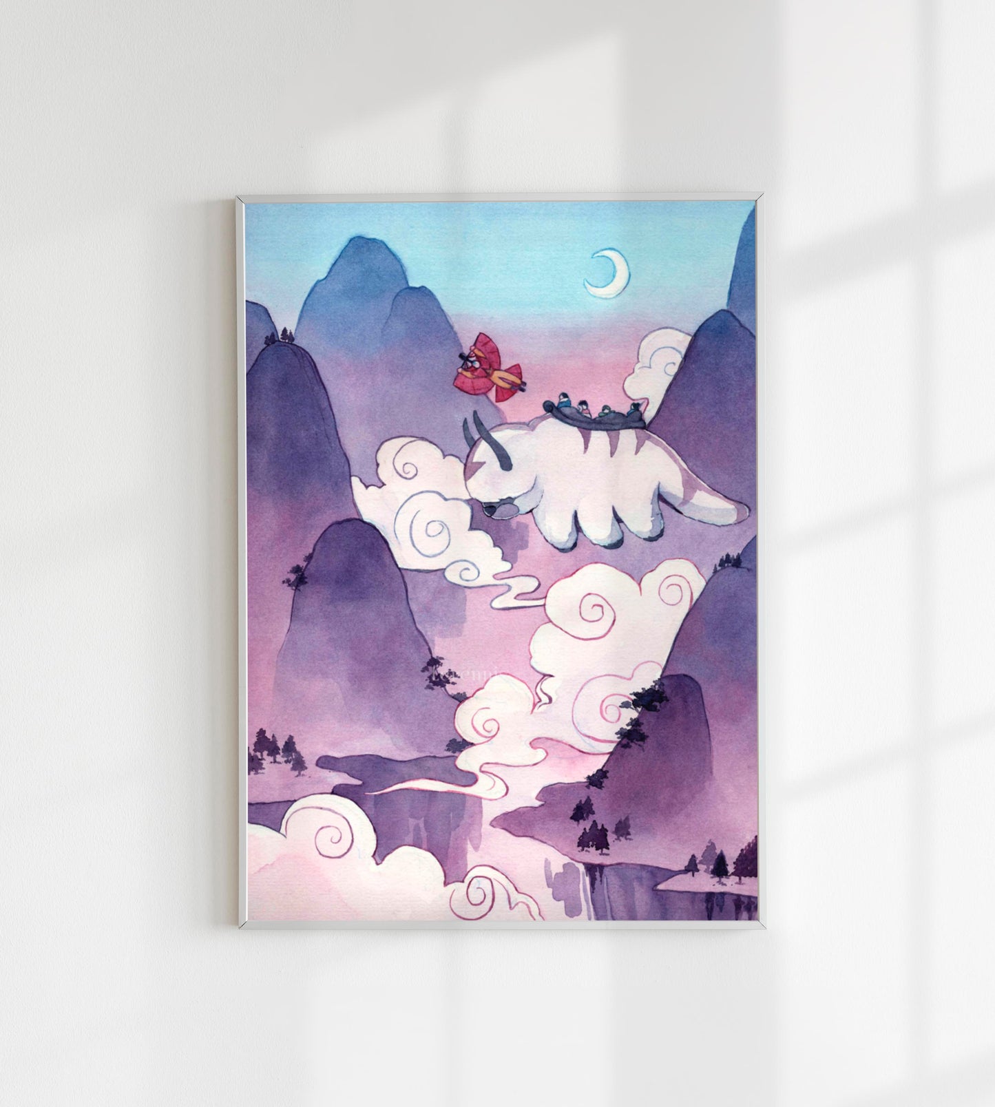 Sky Bison Art Print