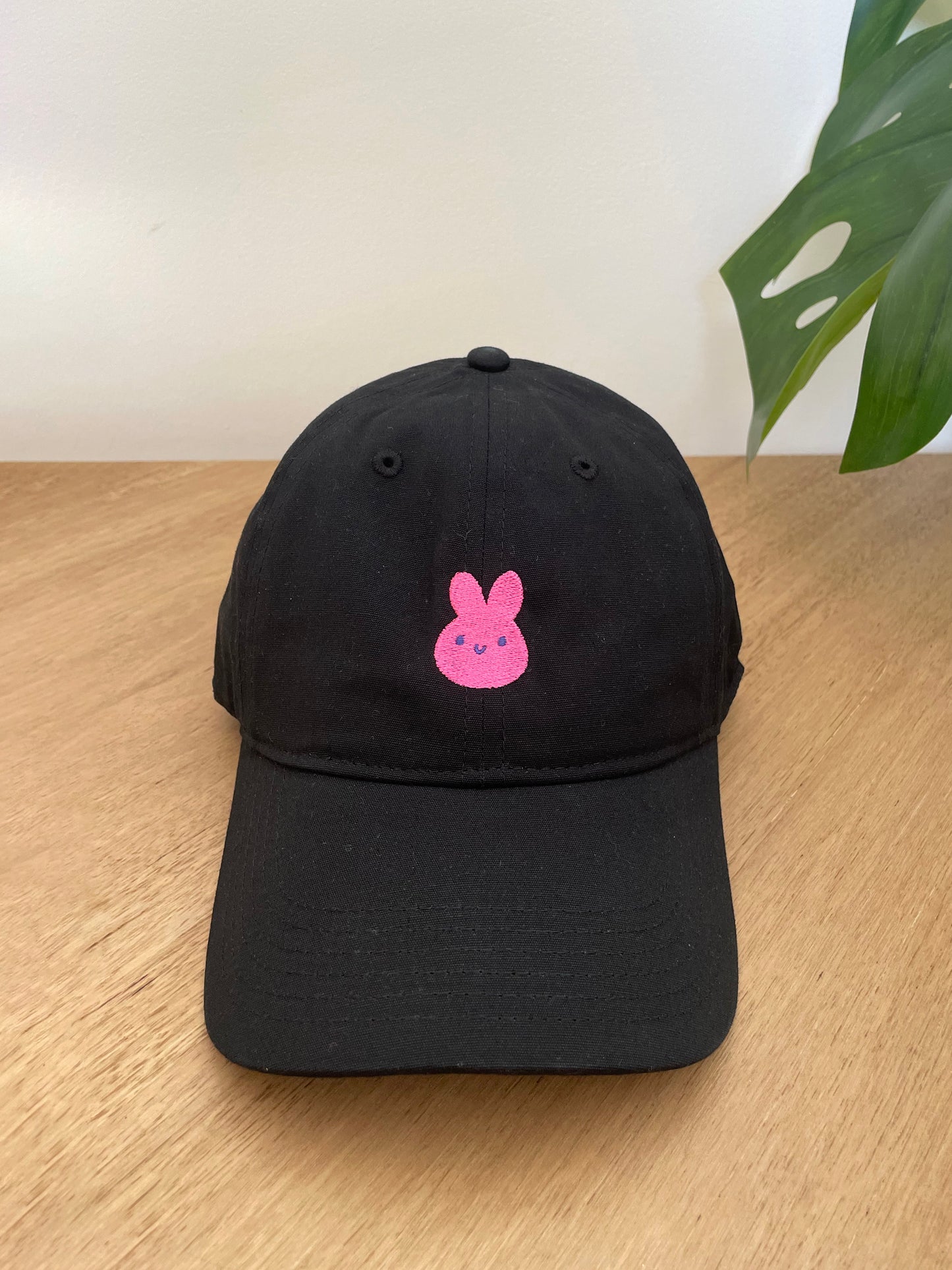 Bunny Cap - White, Black