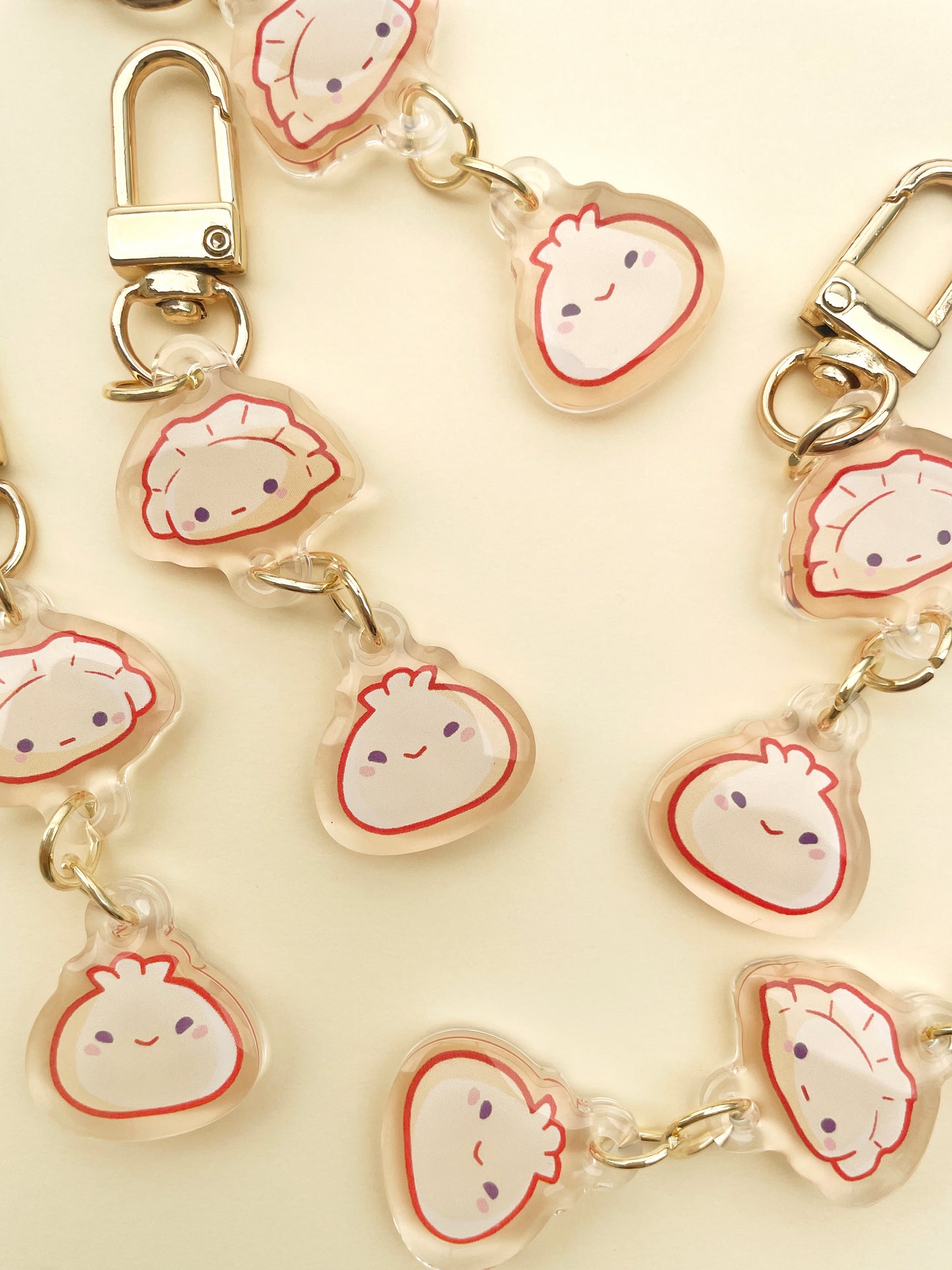 Dumpling Keychain