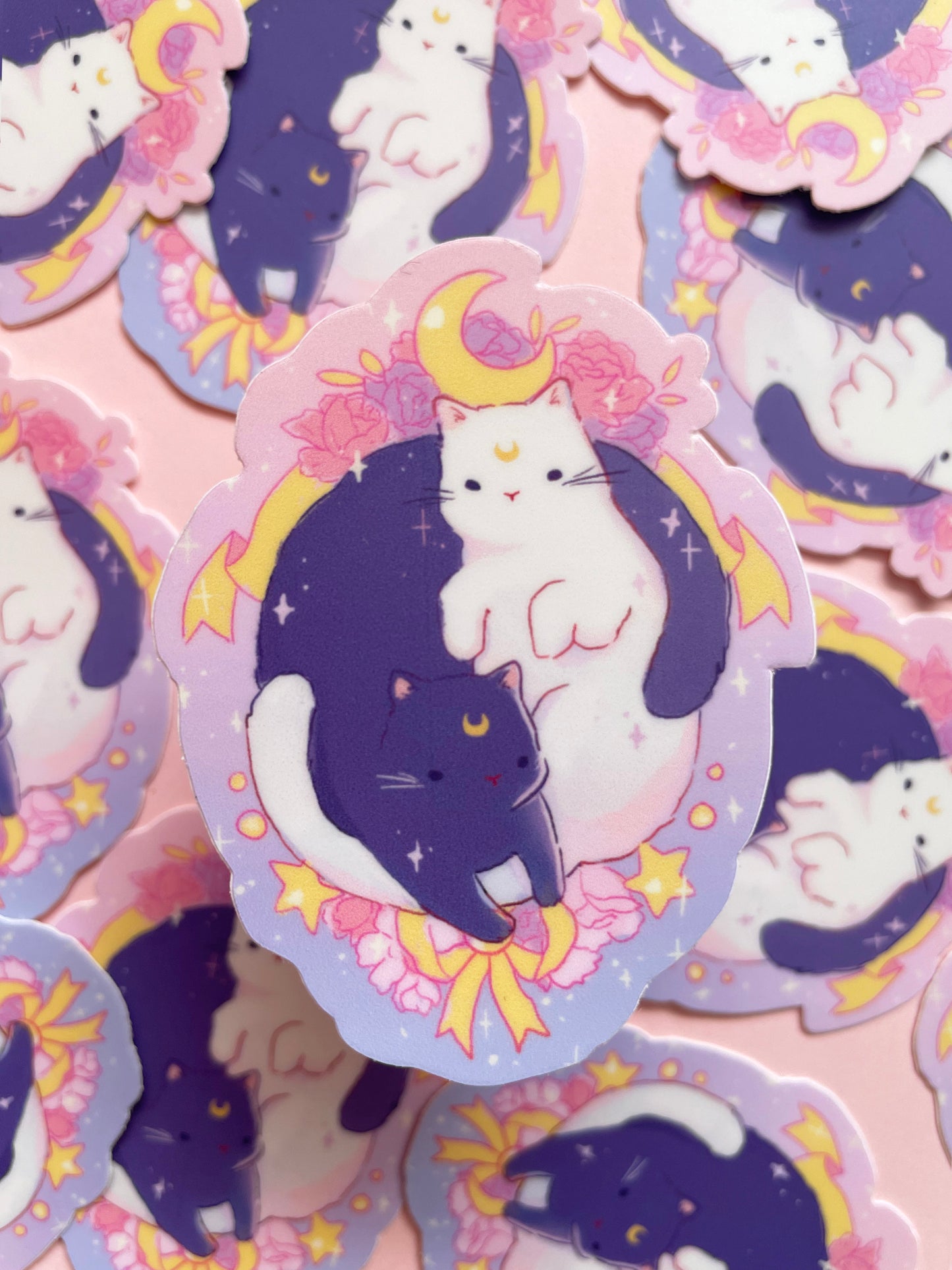 Luna & Artemis Sticker