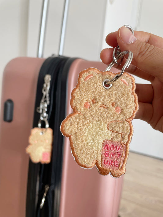 Adventure Bear Keychain