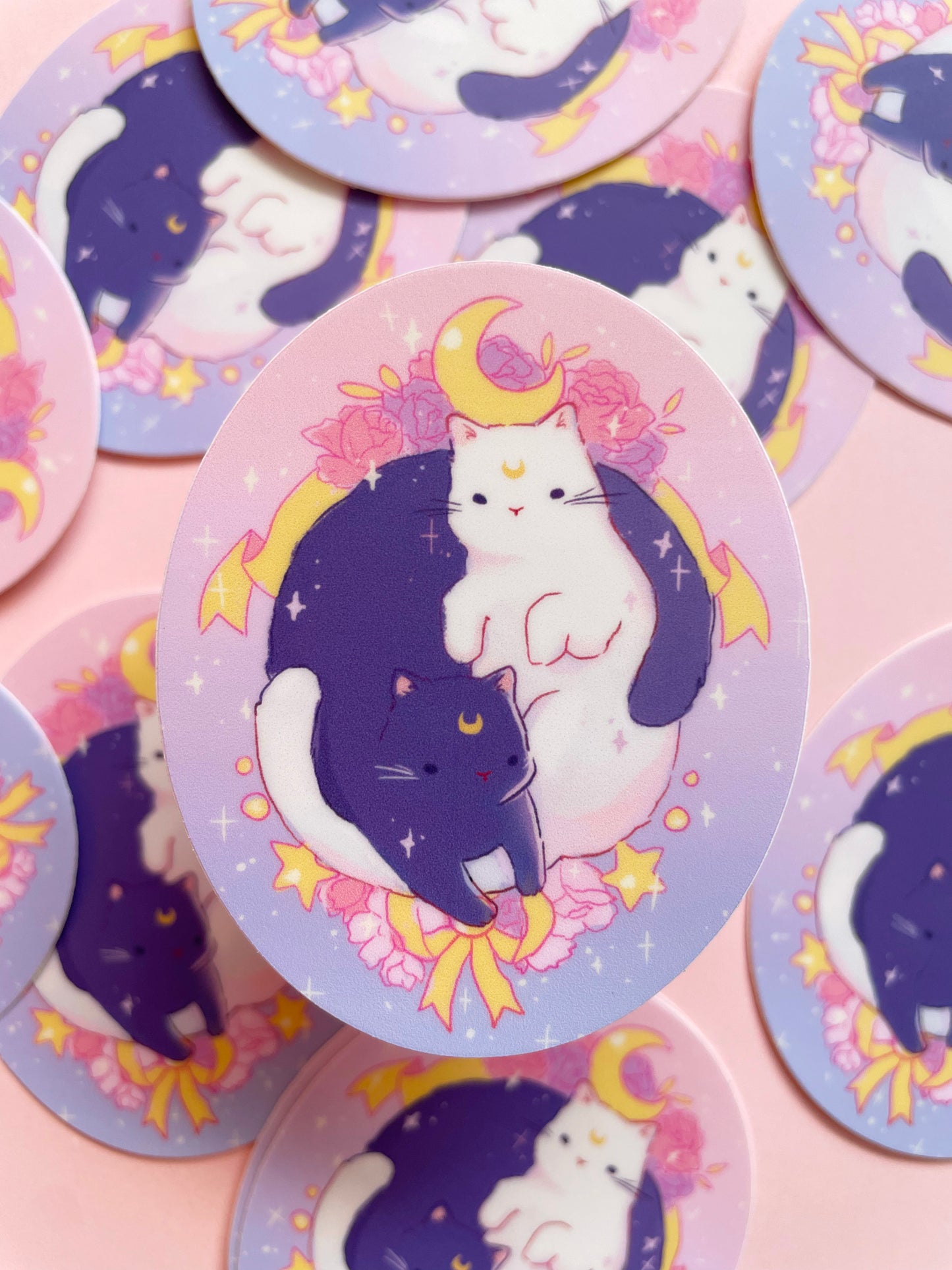 Luna & Artemis Sticker