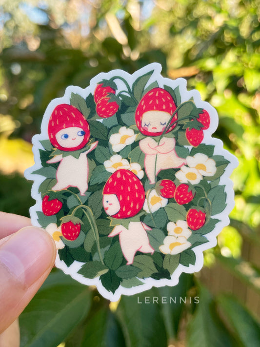 Strawbabies Sticker