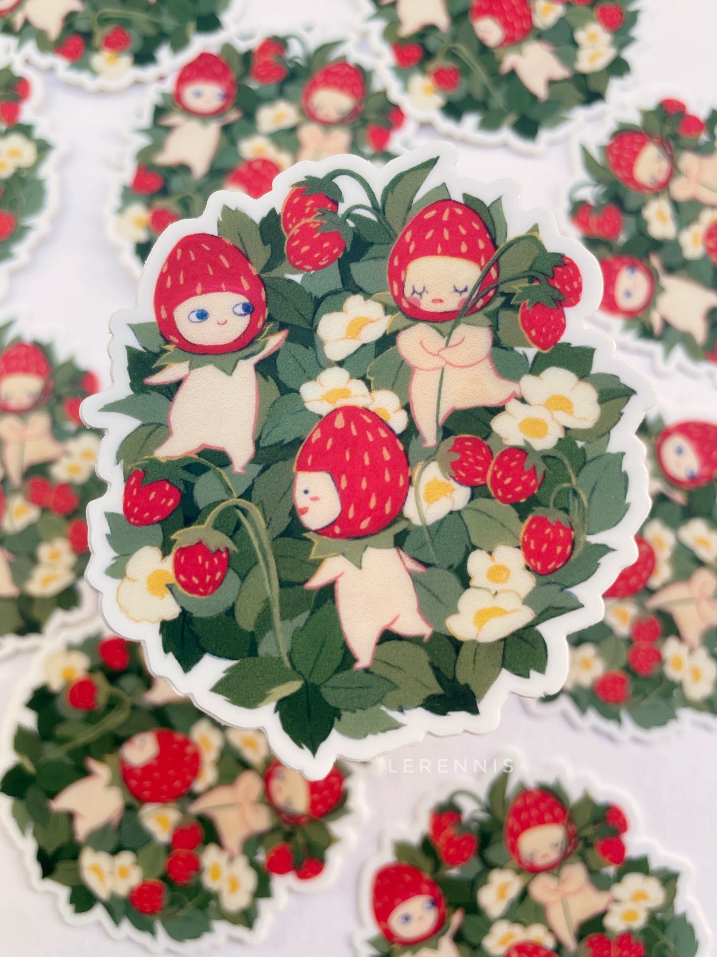 Strawbabies Sticker