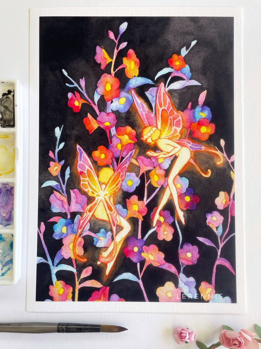 Bloom Fairies Art Print