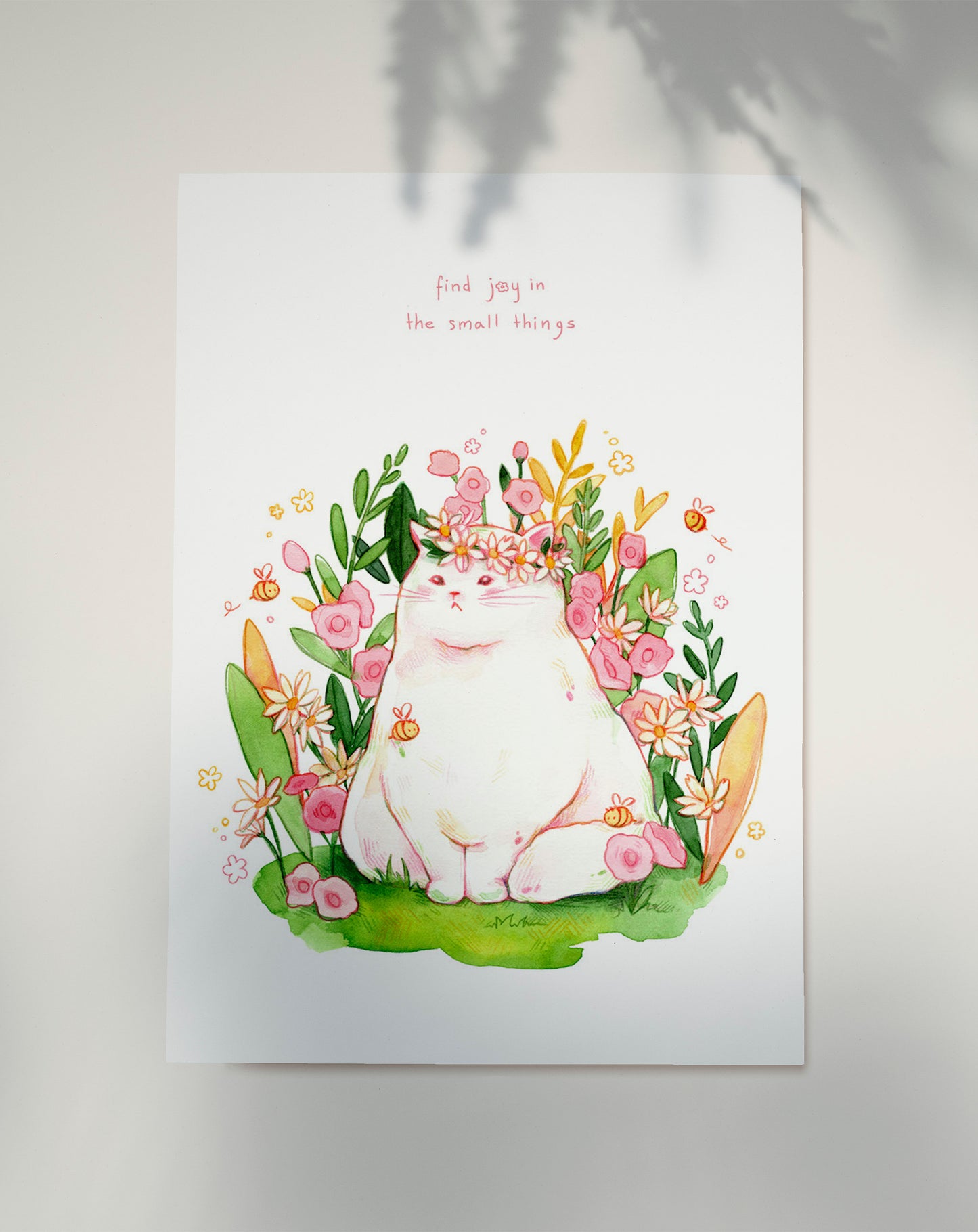 Find Joy in the Small Things Art Print