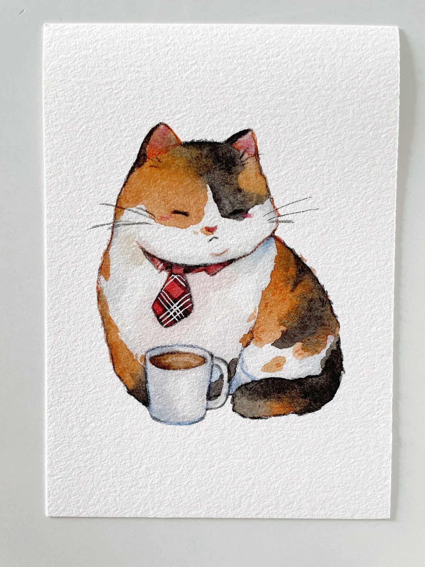 Silly Business Cat Art Print - 4 Styles