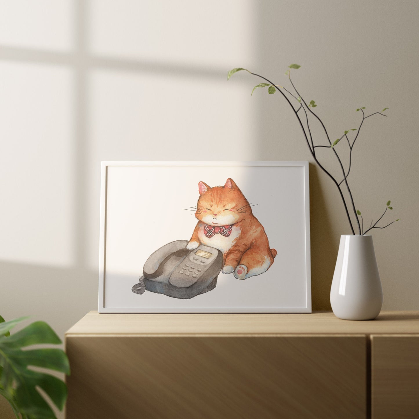 Silly Business Cat Art Print - 4 Styles