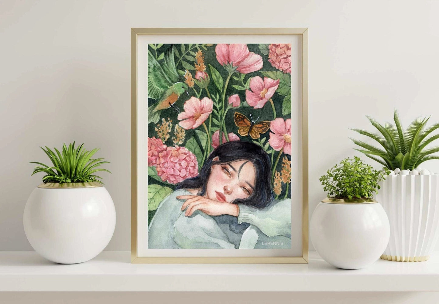 Floral Wonderland Art Print