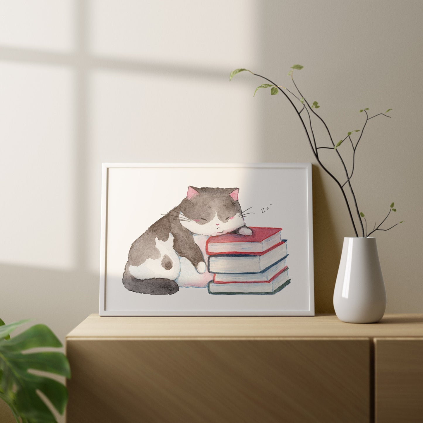 Silly Business Cat Art Print - 4 Styles