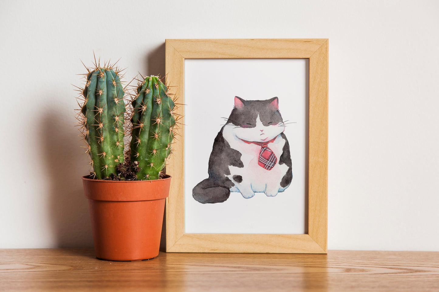 Silly Business Cat Art Print - 4 Styles